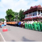 Polda Jambi Sambut Hari Bayangkara Ke 80 Gelar Bersih Lingkungan Bersama Road To Merdeka Run 2027