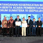 Gubernur Alharis Teken MOU Sumetra Sepuluh Perkuat sinergi Pembangunan Antar Sumatra